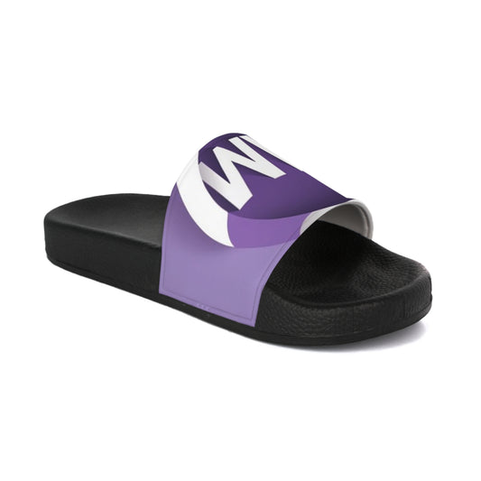 Comfortable Men's Slide Sandals - I AM Motivational Footwear, Summer Casual Sandals, Beach Slides, Relaxation Footwear, Gift for Him
