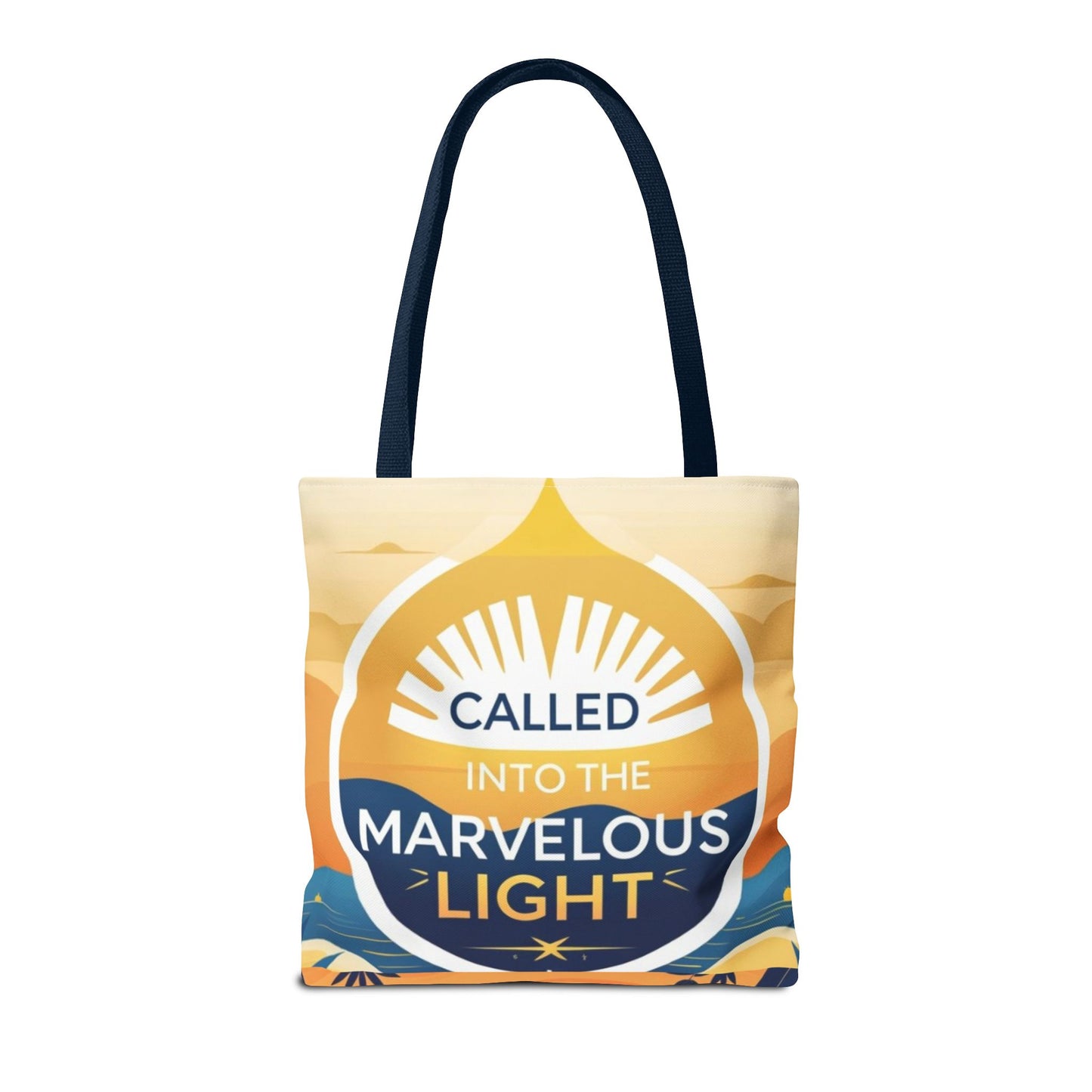 Marvelous Light Tote Bag - Inspirational Gift for Women, Eco-Friendly Shopping Bag, Boho Style, Spiritual Decor