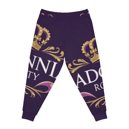 Regal Athletic Joggers: Stylish Comfort for Active Royalty | Fitness Apparel, Lounge Wear, Athleisure, Gift for Her, Crown Design