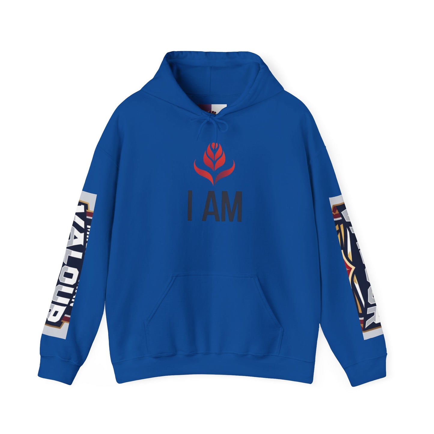 Valour Warrior Hoodie - Unisex Heavy Blend Sweatshirt, Gift for Gamers, Cozy Everyday Wear, Motivational Apparel, Sports Merch