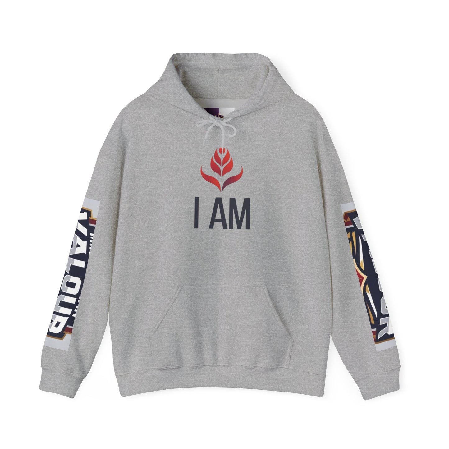 Valour Warrior Hoodie - Unisex Heavy Blend Sweatshirt, Gift for Gamers, Cozy Everyday Wear, Motivational Apparel, Sports Merch