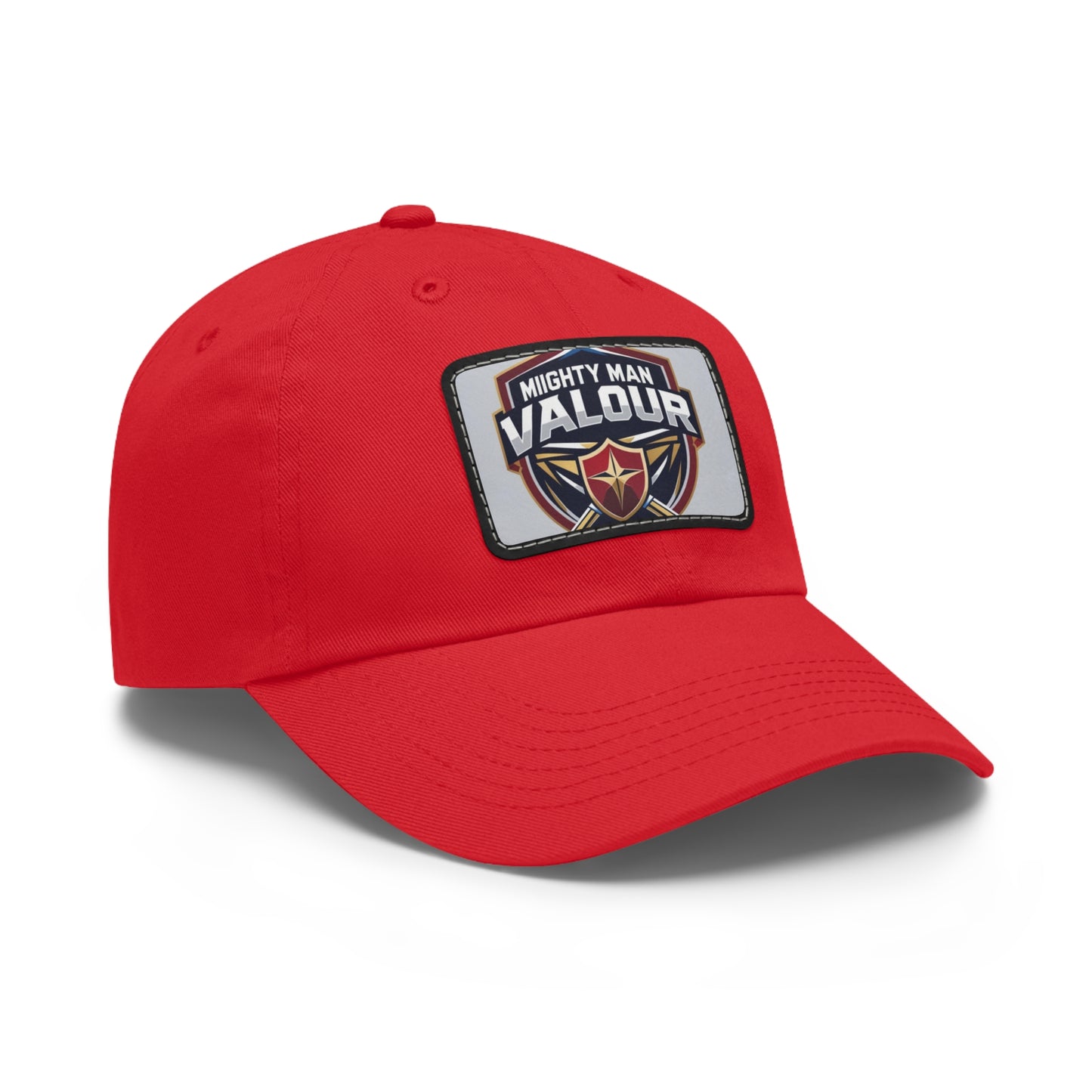 Mighty Man Valour Dad Hat, Casual Cap for Dads, Gift for Father's Day and Birthdays, Outdoor Apparel, Cool Summer Hat
