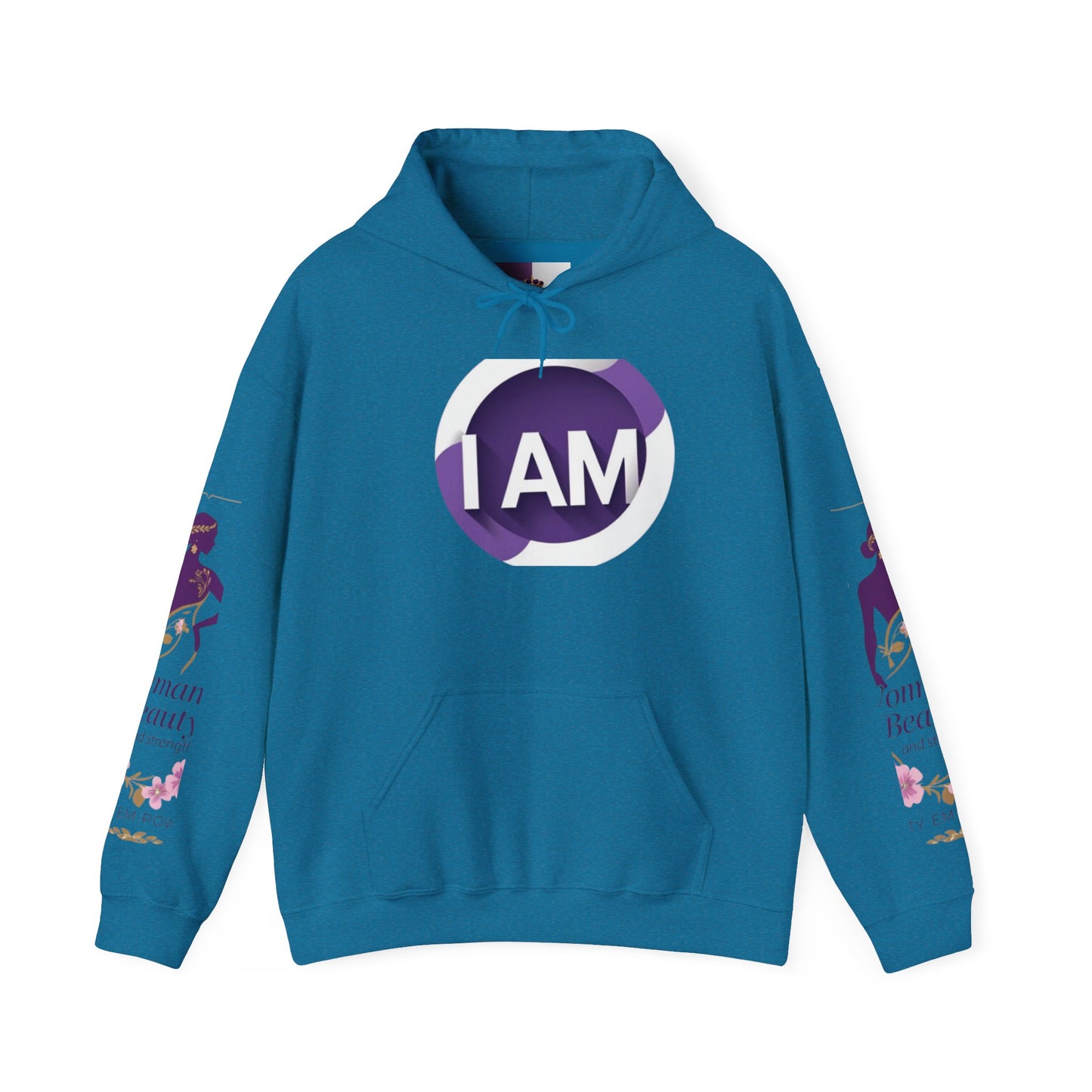 Empowering Women Hoodie, Unisex Heavy Blend Sweatshirt, Self-Love Apparel, Feminist Gift, Inspirational Fashion