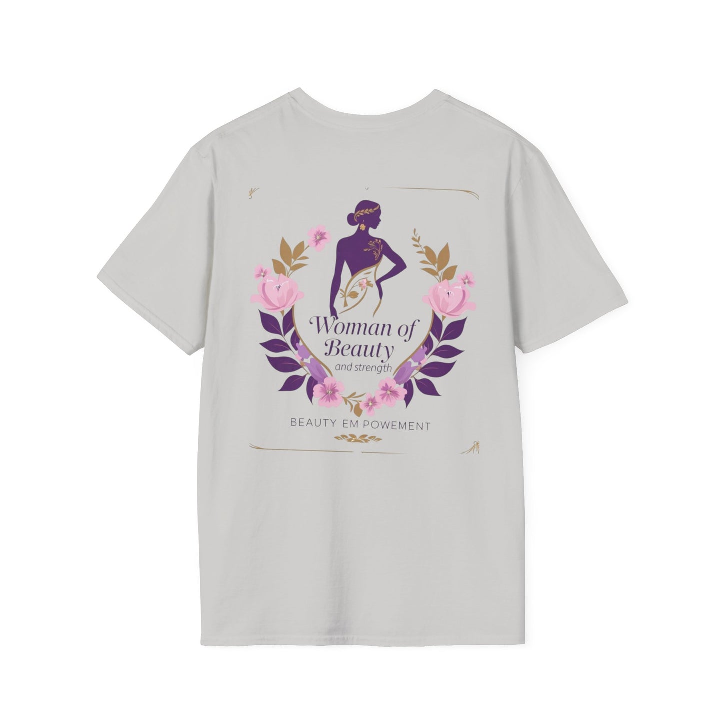 Empowering Women's T-Shirt, Feminine Tee, Inspirational Quote Top, Gift for Her, Self-Love Apparel, Women's Day Celebration, I AM Shirt