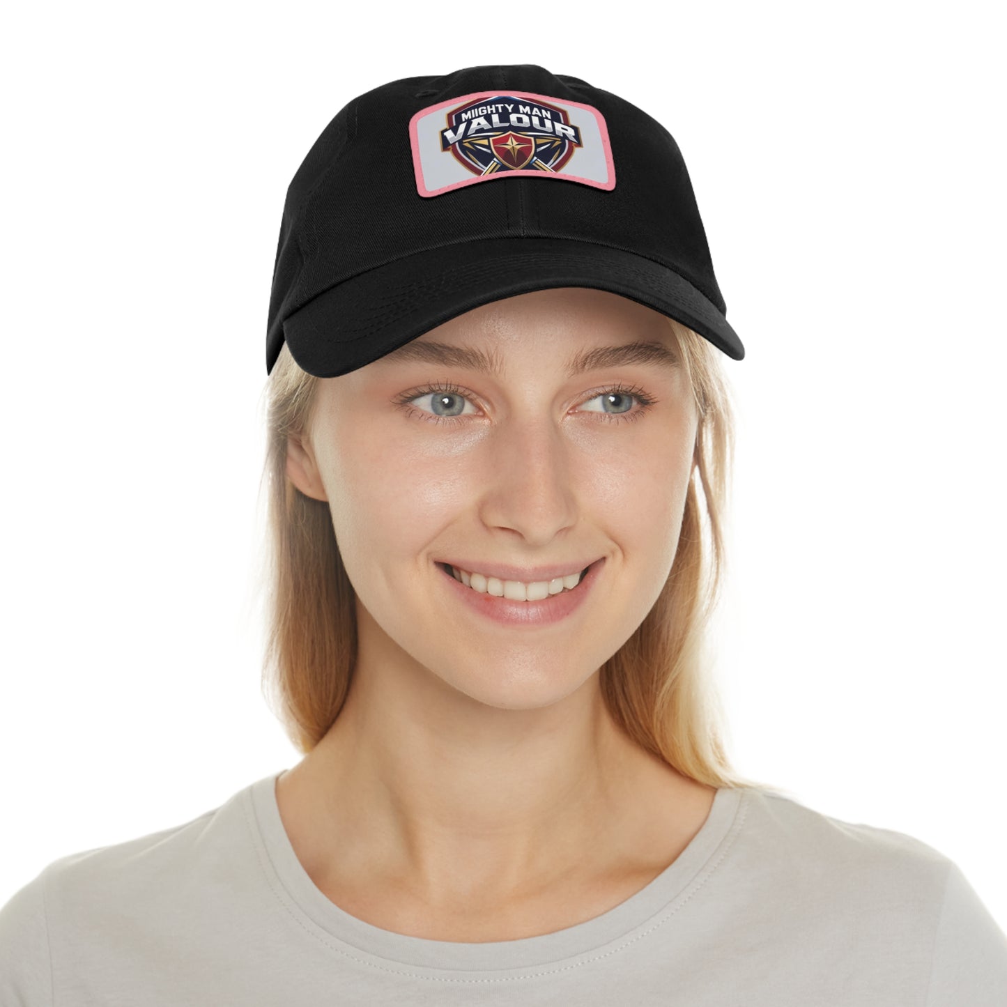 Mighty Man Valour Dad Hat, Casual Cap for Dads, Gift for Father's Day and Birthdays, Outdoor Apparel, Cool Summer Hat