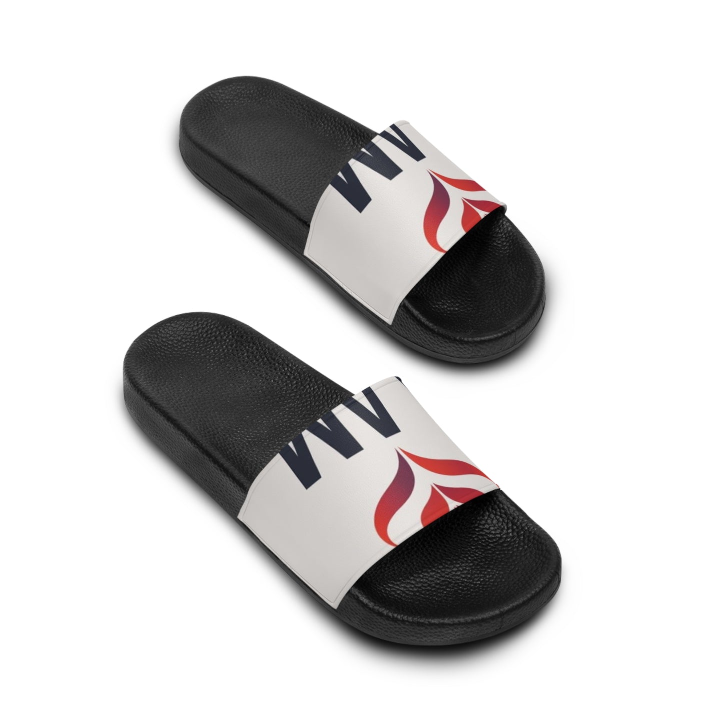 Stylish Men's Slide Sandals with Motivational Design | Casual Flip Flops, Summer Footwear, Beach Sandals, Gift Ideas, Everyday Comfort