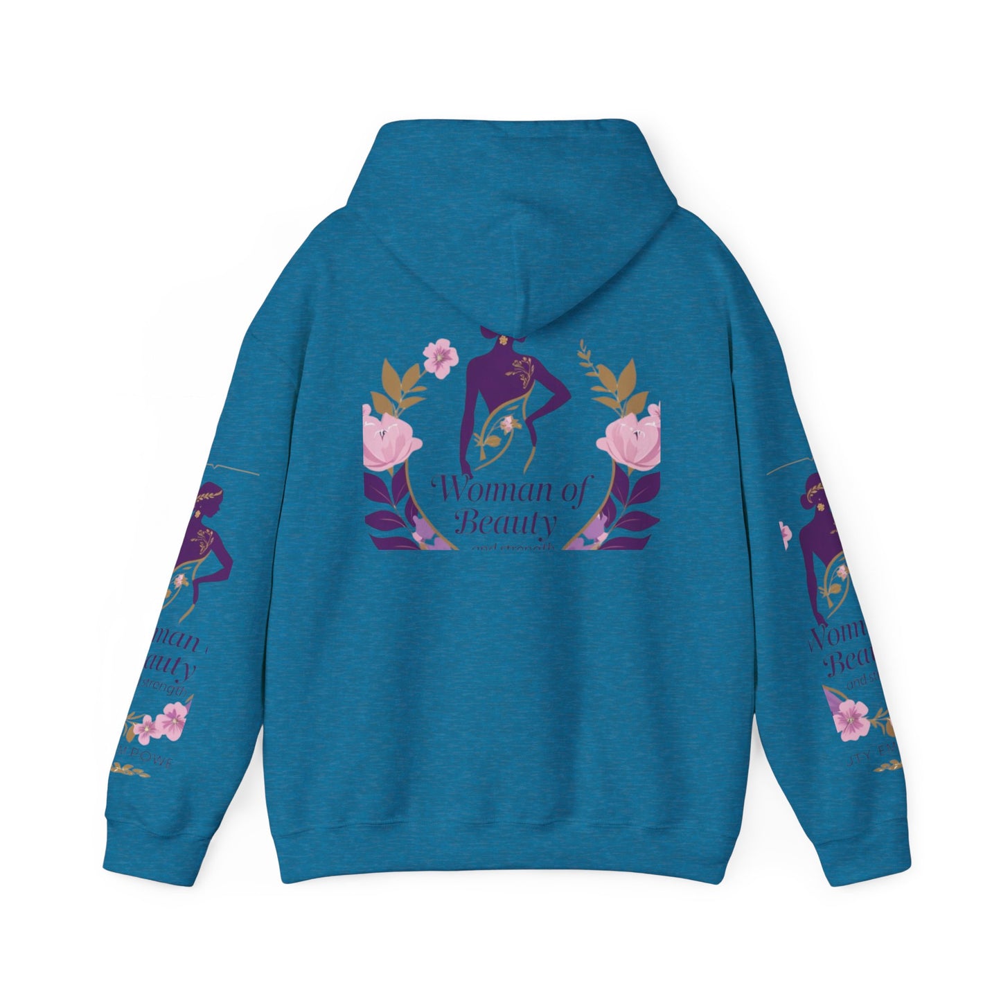 Empowering Women Hoodie, Unisex Heavy Blend Sweatshirt, Self-Love Apparel, Feminist Gift, Inspirational Fashion