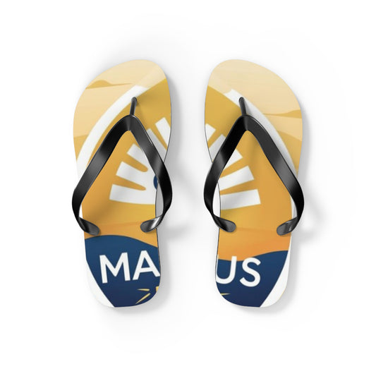 Sunny Day Flip Flops, Summer Footwear, Beach Essentials, Vacation Sandals, Custom Summer Gift, Pool Party Accessory