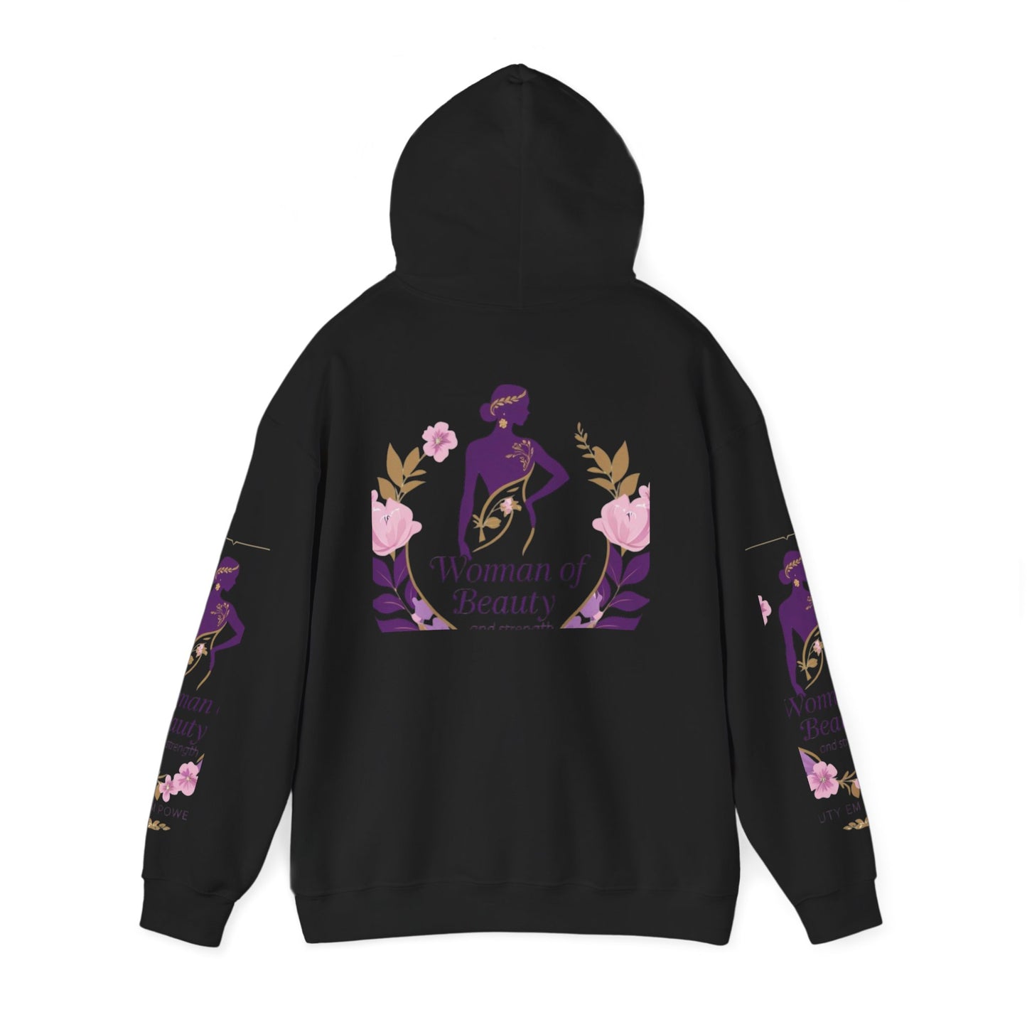 Empowering Women Hoodie, Unisex Heavy Blend Sweatshirt, Self-Love Apparel, Feminist Gift, Inspirational Fashion