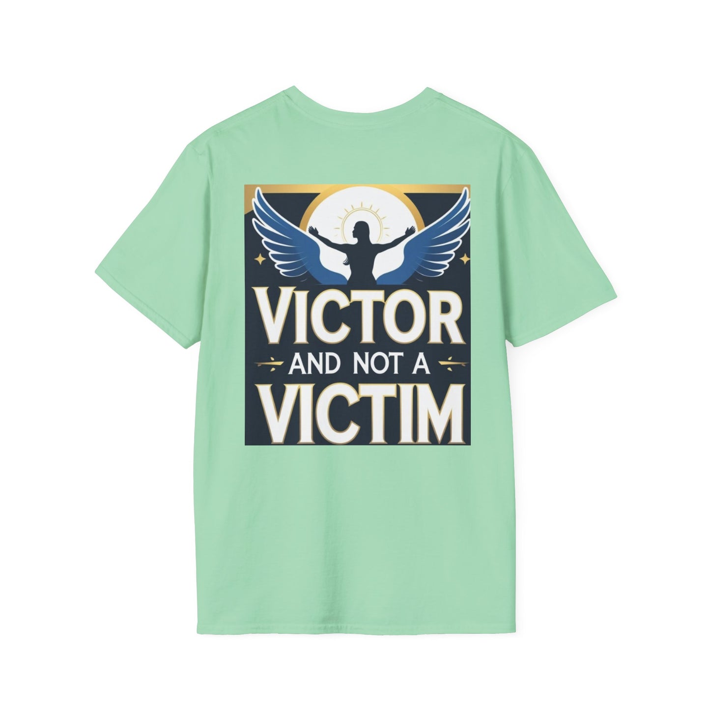 Empowerment T-Shirt | Motivational Tee for Victors | Unisex Softstyle T-Shirt | Inspirational Gift | Support & Awareness Wear