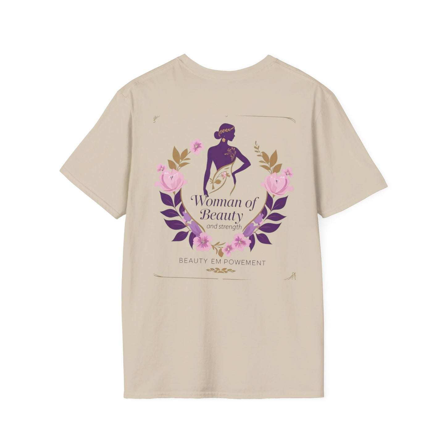 Empowering Women's T-Shirt, Feminine Tee, Inspirational Quote Top, Gift for Her, Self-Love Apparel, Women's Day Celebration, I AM Shirt