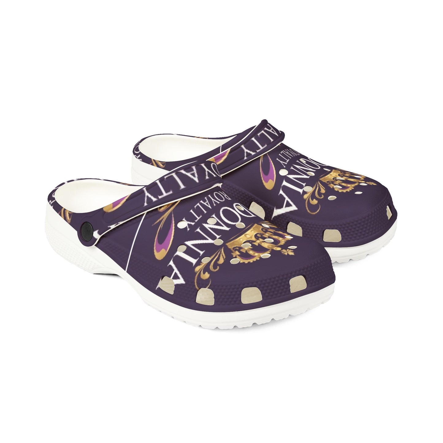 Royalty-Themed EVA Foam Rubber Shoes, Fun Garden Clogs, Unique Comfort Footwear, Celebration Slip-Ons, Trendy Summer Shoes, Festival [...]
