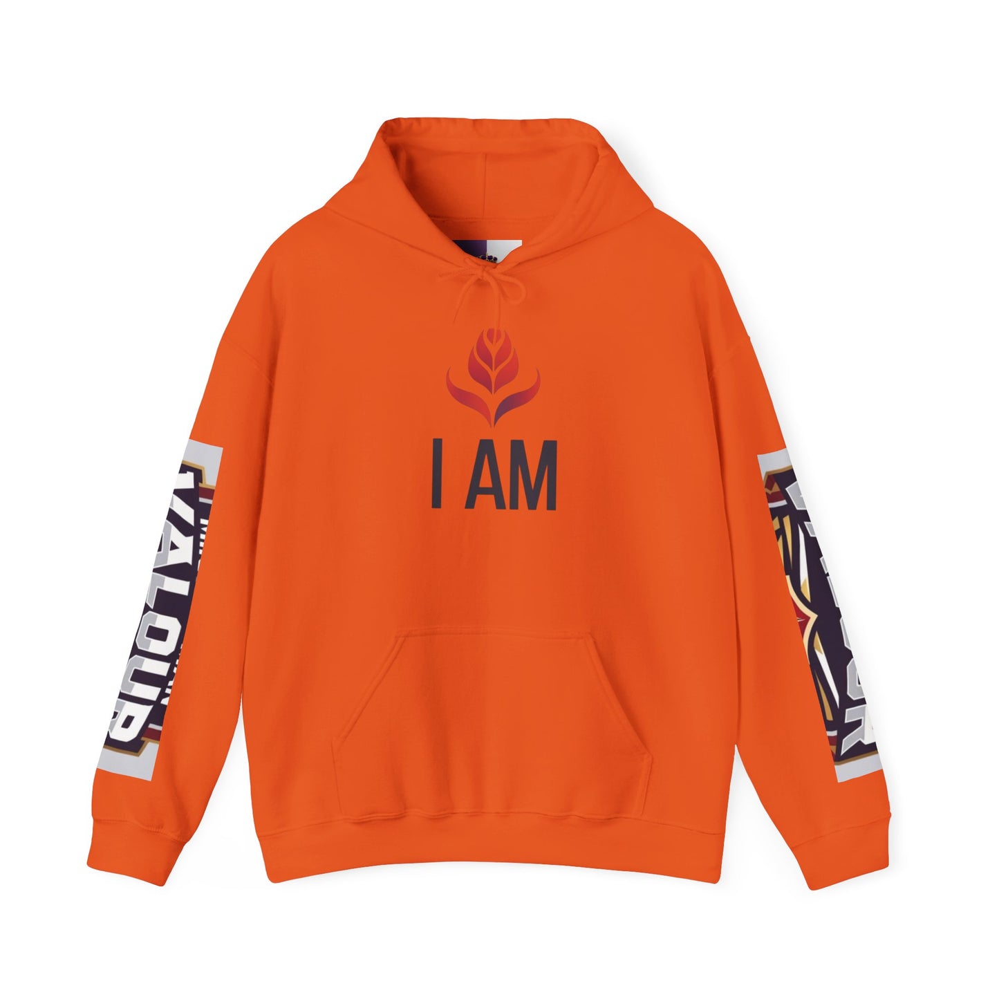 Valour Warrior Hoodie - Unisex Heavy Blend Sweatshirt, Gift for Gamers, Cozy Everyday Wear, Motivational Apparel, Sports Merch