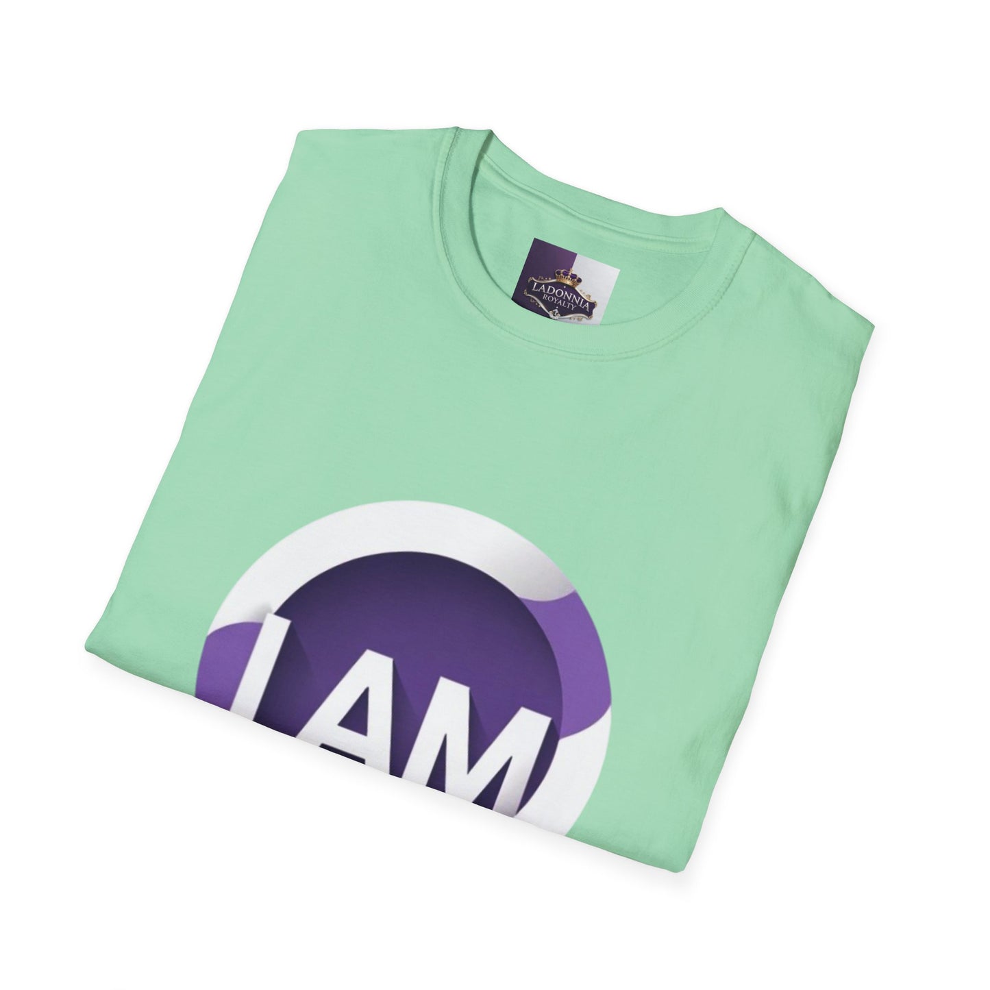 Unisex Softstyle T-Shirt - Empowering Statement Tee, Perfect Gift for Celebrations, Casual Style for Everyday Wear, I AM & Ladonnia [...]