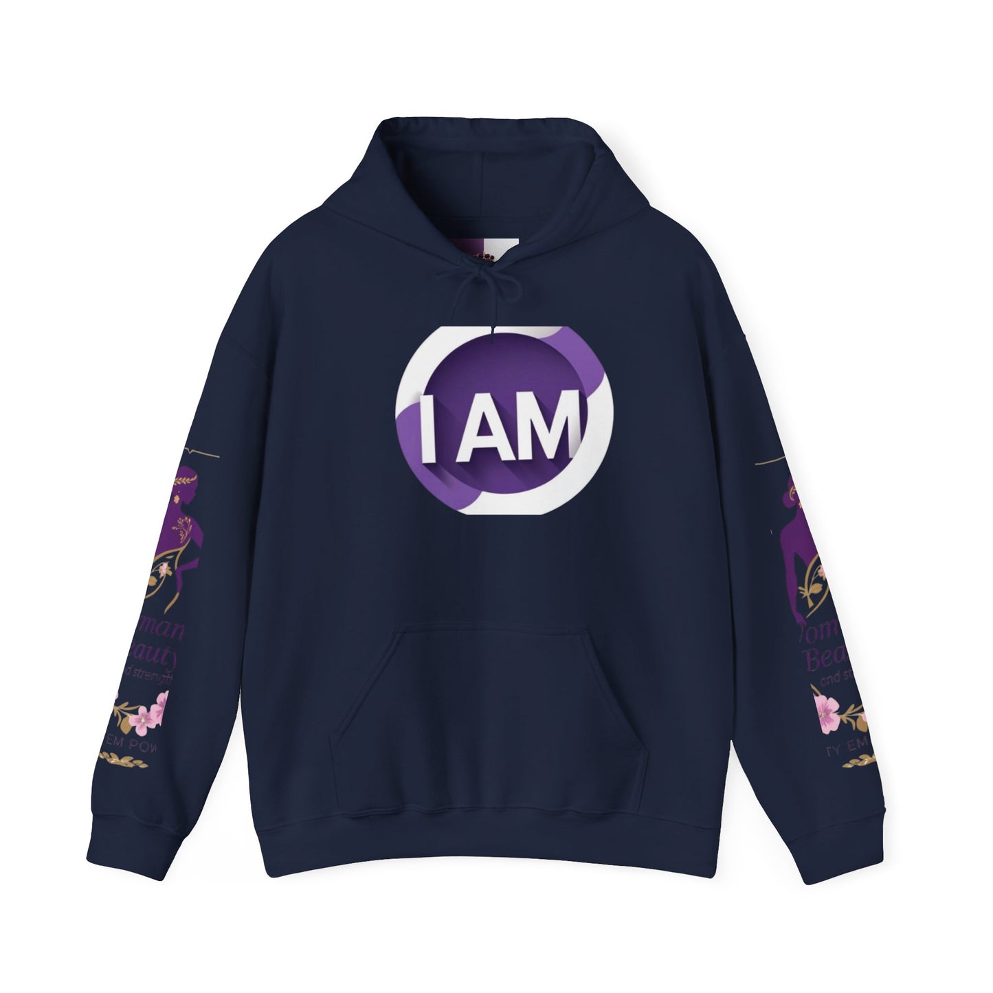 Empowering Women Hoodie, Unisex Heavy Blend Sweatshirt, Self-Love Apparel, Feminist Gift, Inspirational Fashion