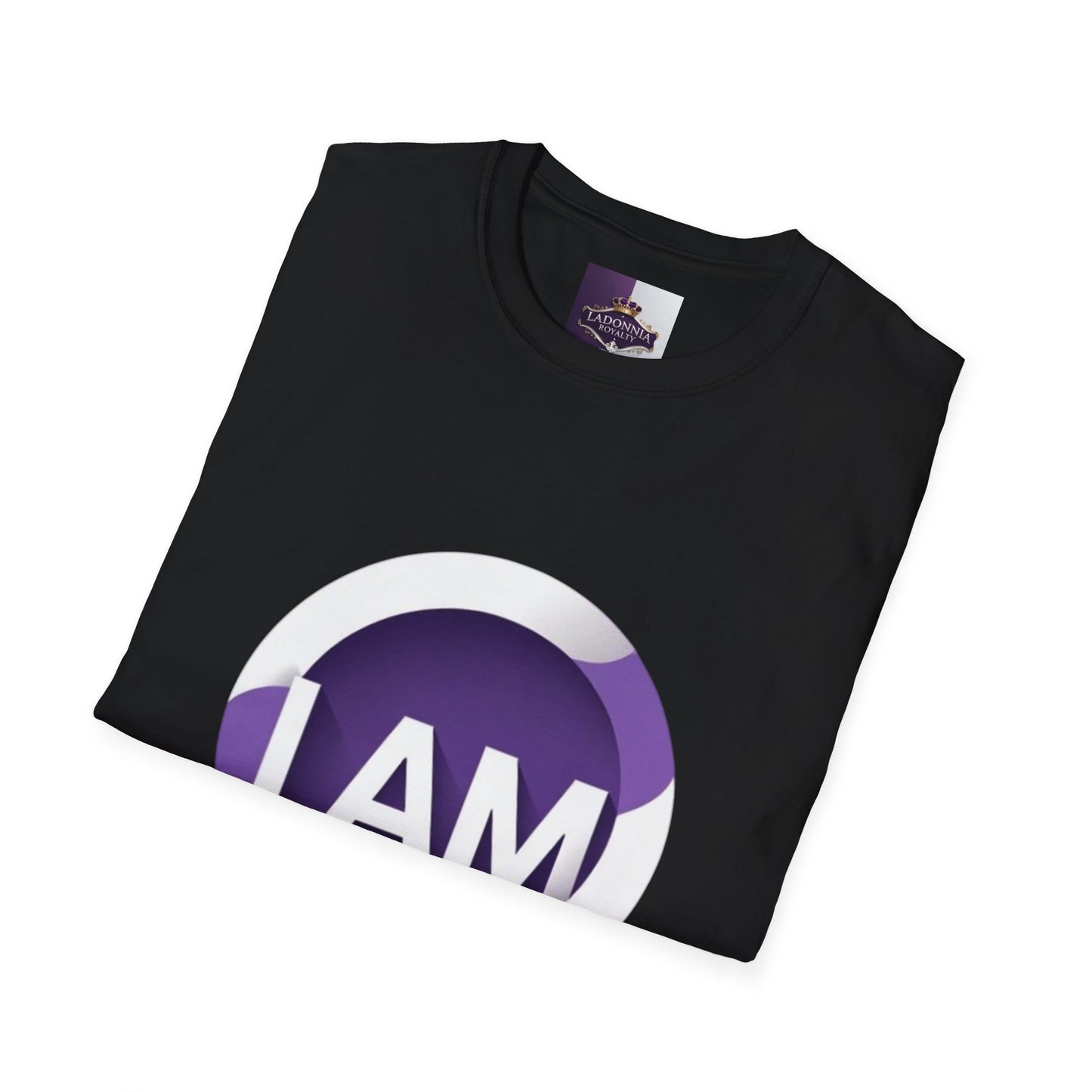 Unisex Softstyle T-Shirt - Empowering Statement Tee, Perfect Gift for Celebrations, Casual Style for Everyday Wear, I AM & Ladonnia [...]
