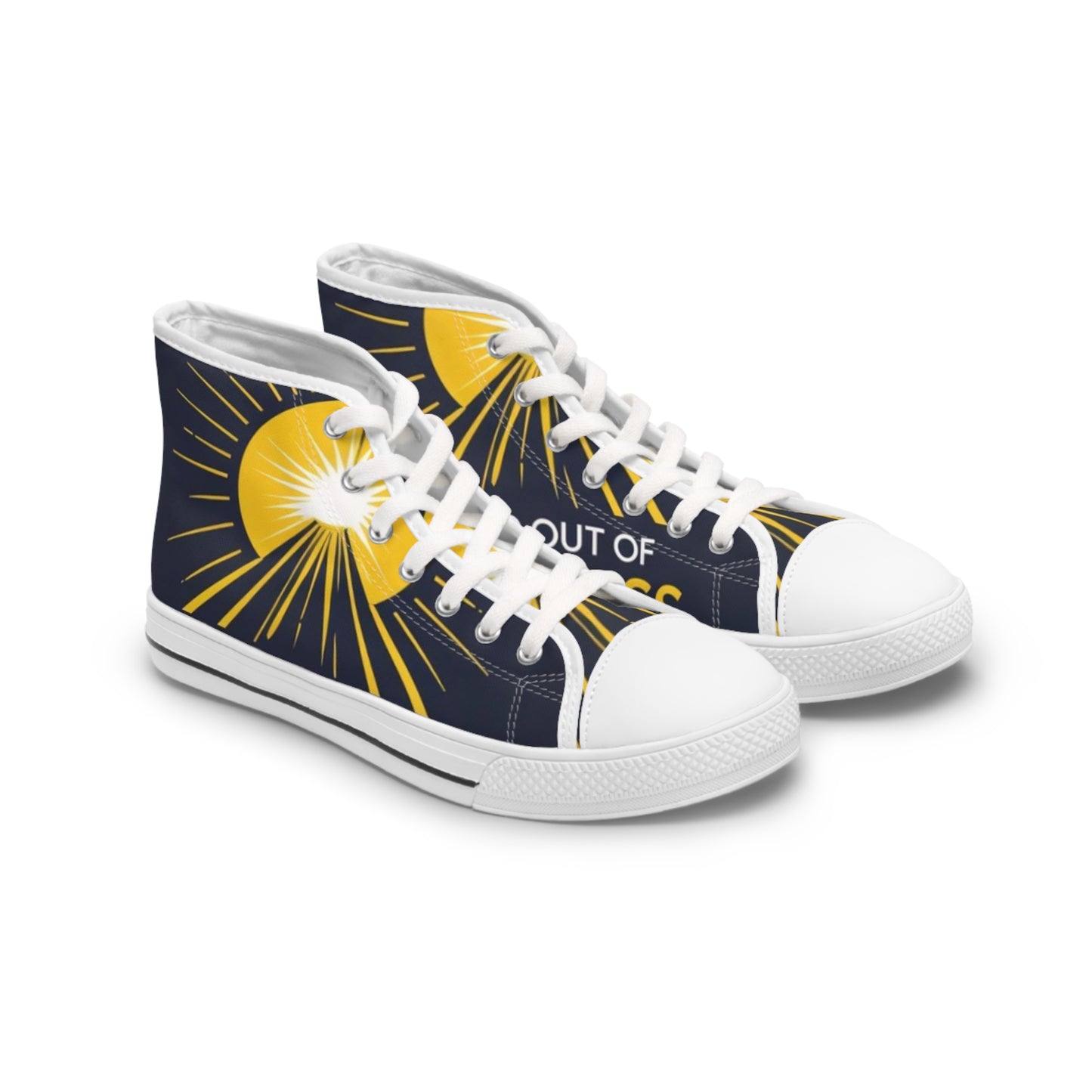 Vibrant Women's High Top Sneakers, Fashionable Footwear for Everyday Style, Unique Gifts for Friends, Trendy Shoes for Celebrations, [...]