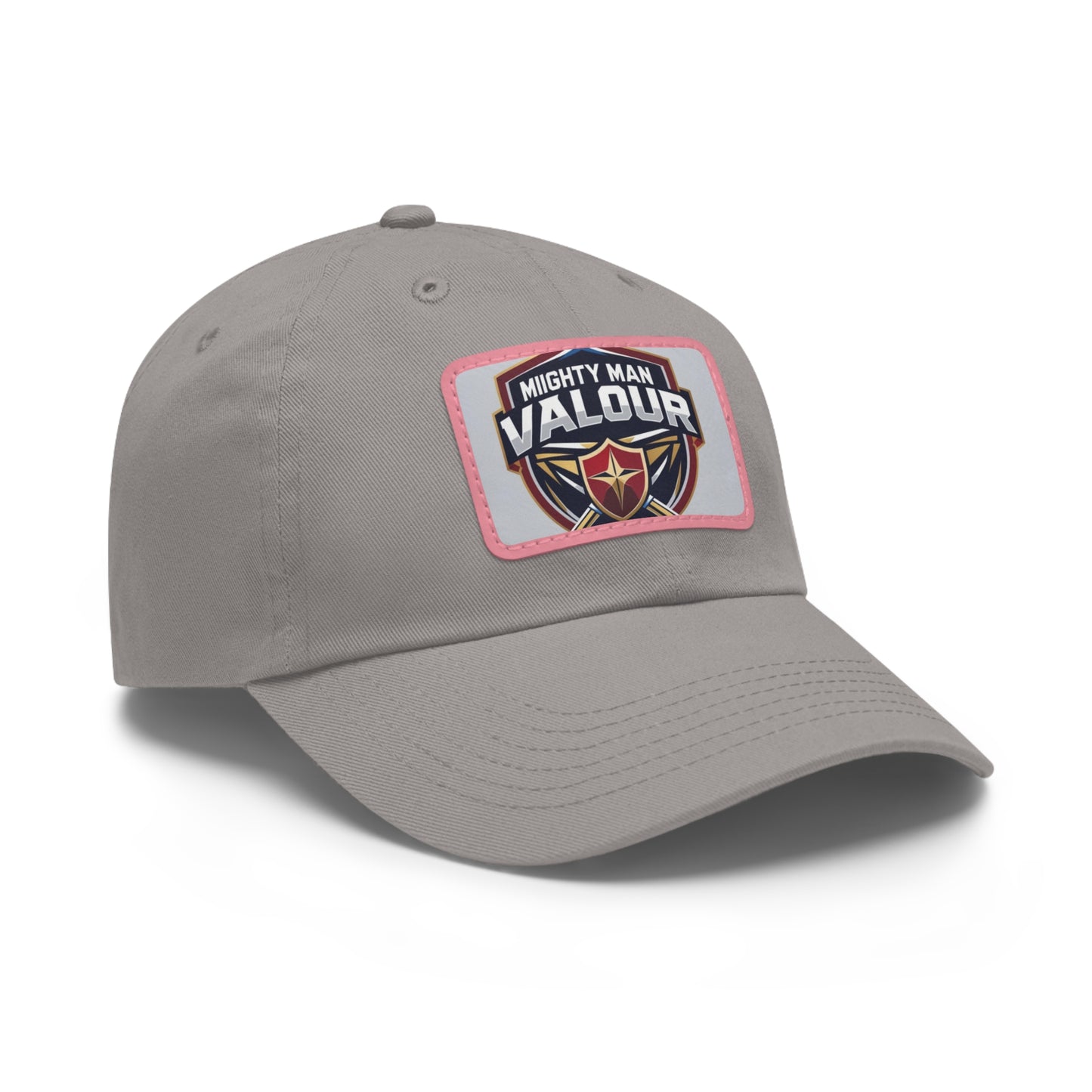 Mighty Man Valour Dad Hat, Casual Cap for Dads, Gift for Father's Day and Birthdays, Outdoor Apparel, Cool Summer Hat