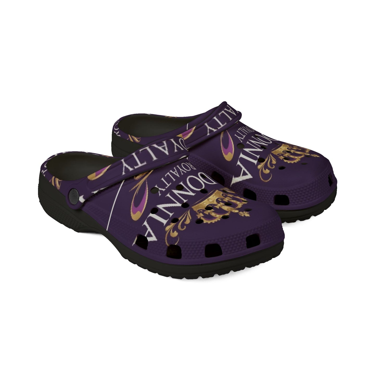 Royalty-Themed EVA Foam Rubber Shoes, Fun Garden Clogs, Unique Comfort Footwear, Celebration Slip-Ons, Trendy Summer Shoes, Festival [...]