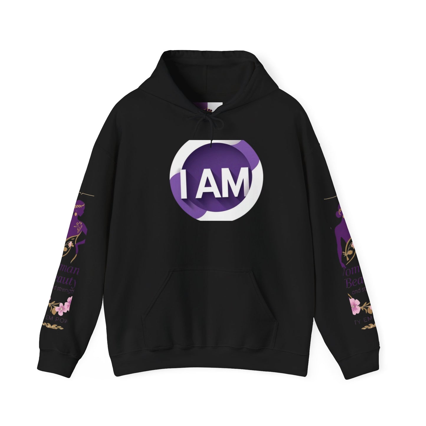 Empowering Women Hoodie, Unisex Heavy Blend Sweatshirt, Self-Love Apparel, Feminist Gift, Inspirational Fashion