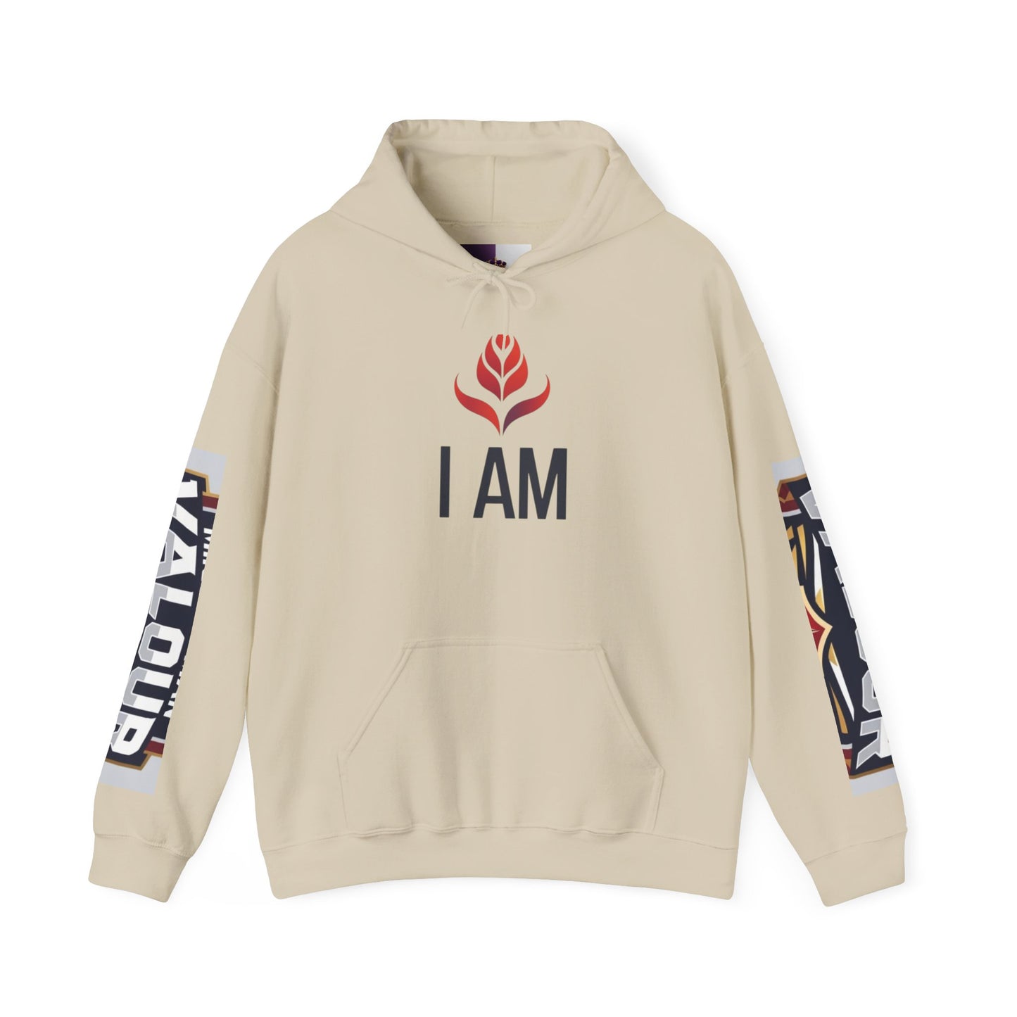 Valour Warrior Hoodie - Unisex Heavy Blend Sweatshirt, Gift for Gamers, Cozy Everyday Wear, Motivational Apparel, Sports Merch