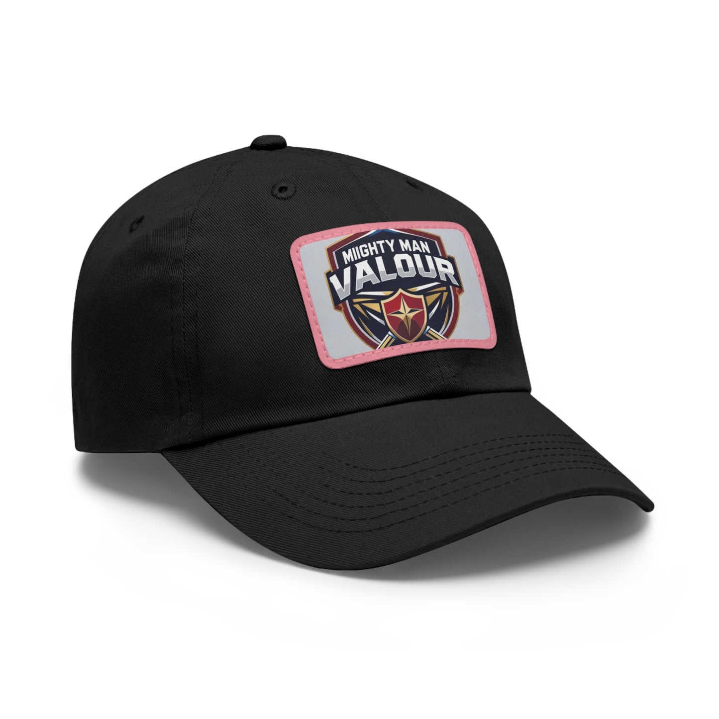 Mighty Man Valour Dad Hat, Casual Cap for Dads, Gift for Father's Day and Birthdays, Outdoor Apparel, Cool Summer Hat