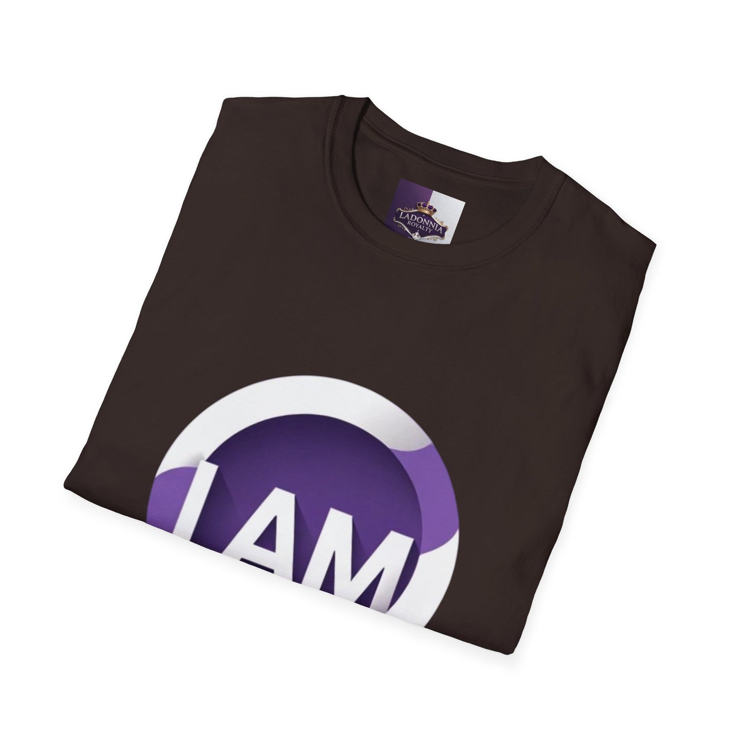Unisex Softstyle T-Shirt - Empowering Statement Tee, Perfect Gift for Celebrations, Casual Style for Everyday Wear, I AM & Ladonnia [...]