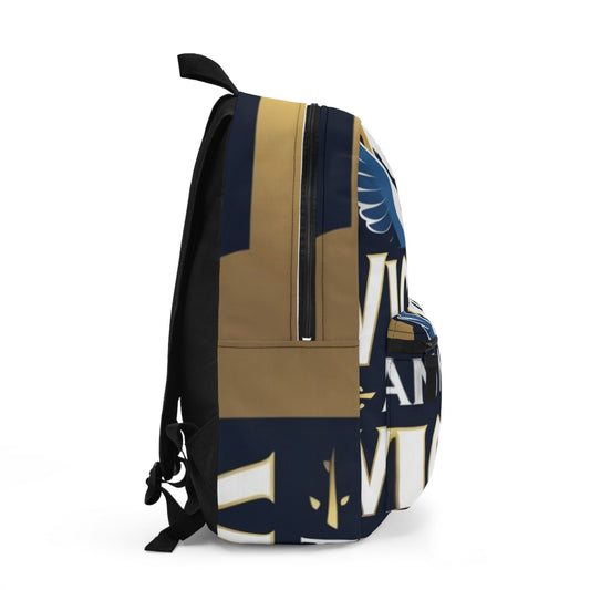 Empowerment Backpack - Victorious Design, Motivational Bag, School Supplies, Gift for Her, Inspirational Fashion Accessory