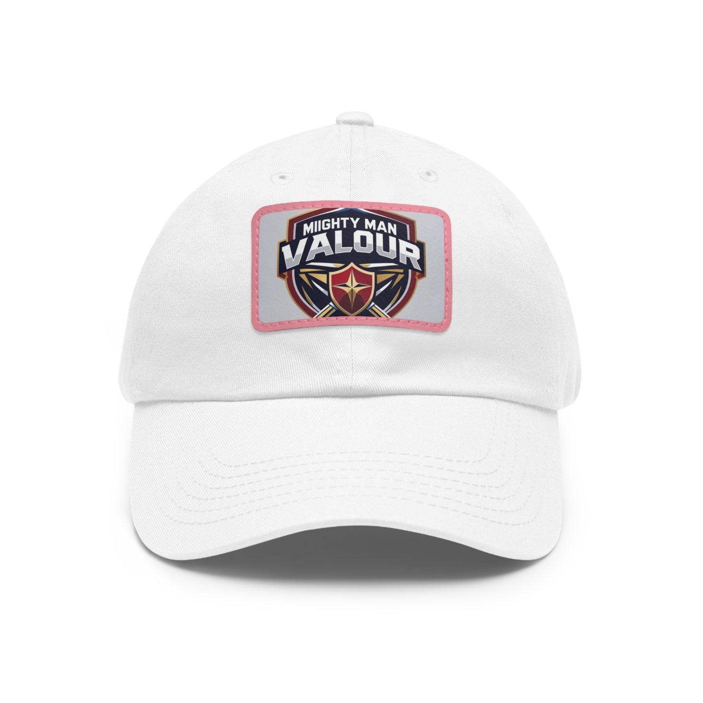 Mighty Man Valour Dad Hat, Casual Cap for Dads, Gift for Father's Day and Birthdays, Outdoor Apparel, Cool Summer Hat