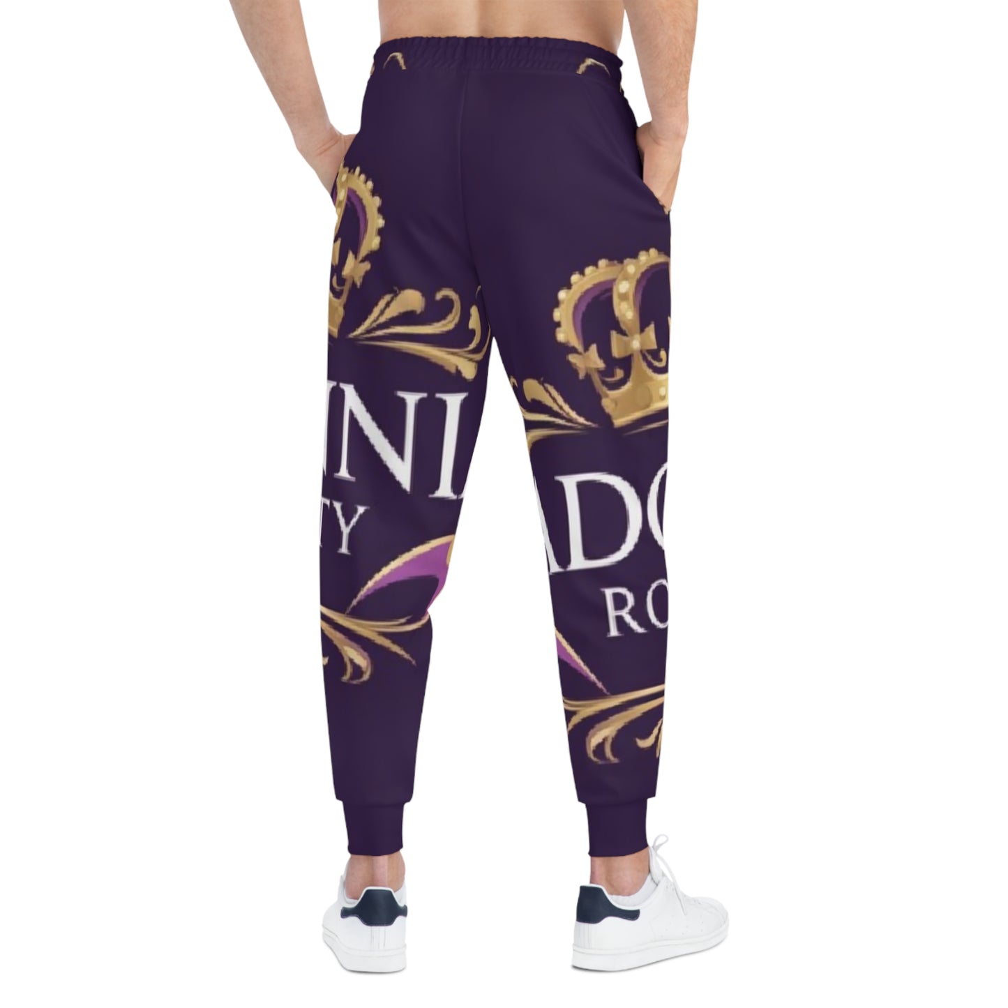 Regal Athletic Joggers: Stylish Comfort for Active Royalty | Fitness Apparel, Lounge Wear, Athleisure, Gift for Her, Crown Design