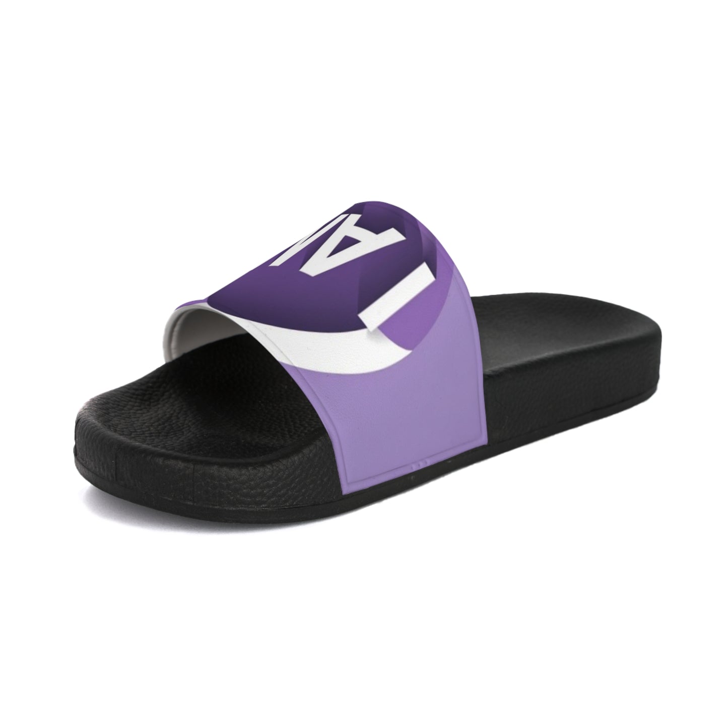 Comfortable Men's Slide Sandals - I AM Motivational Footwear, Summer Casual Sandals, Beach Slides, Relaxation Footwear, Gift for Him