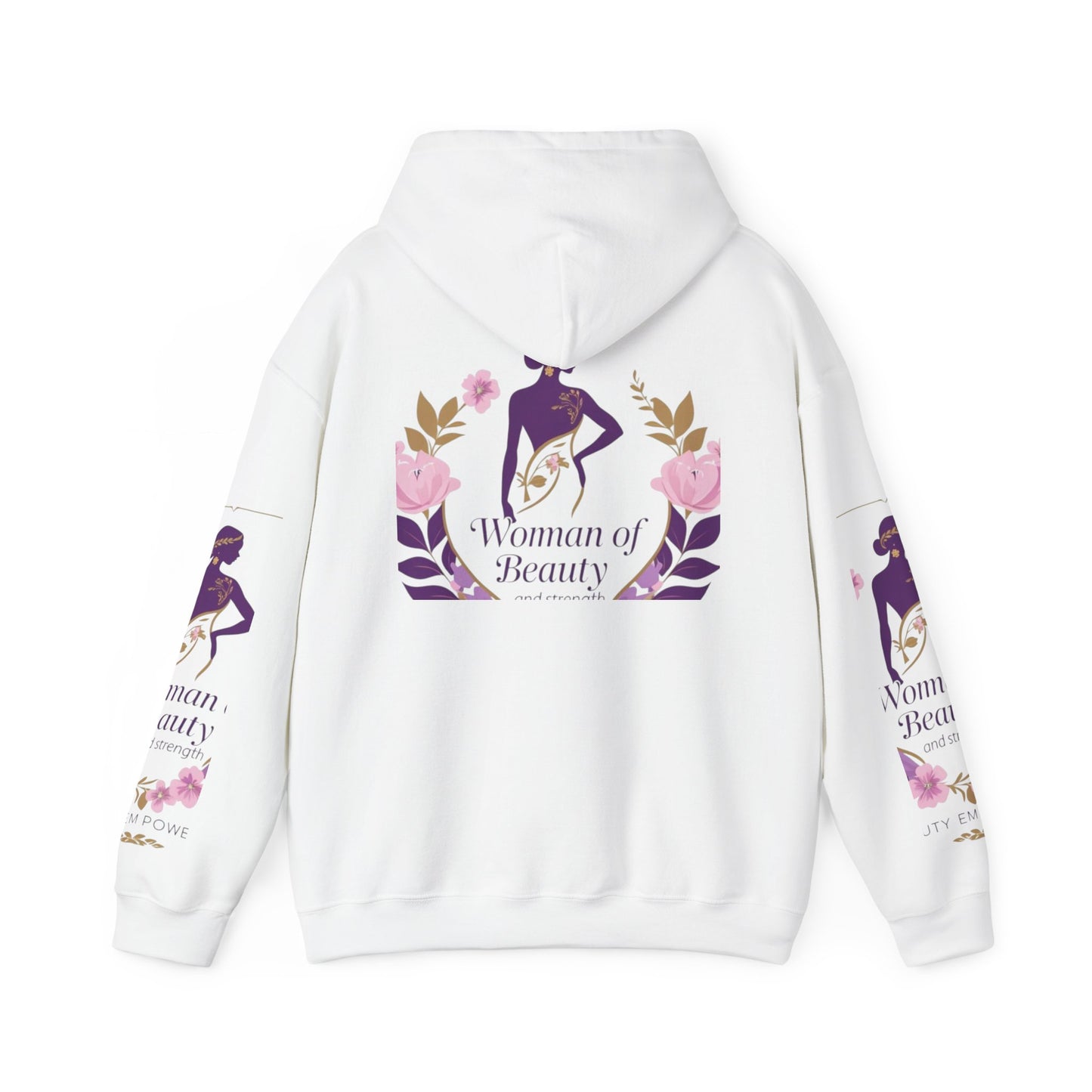Empowering Women Hoodie, Unisex Heavy Blend Sweatshirt, Self-Love Apparel, Feminist Gift, Inspirational Fashion