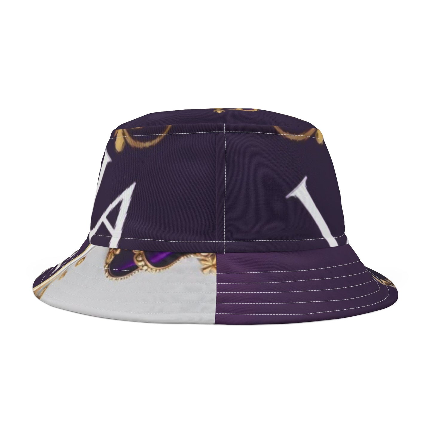 Stylish AOP Bucket Hat - Trendy Sun Protection, Perfect for Festivals, Casual Outings, Gifts for Fashion Lovers