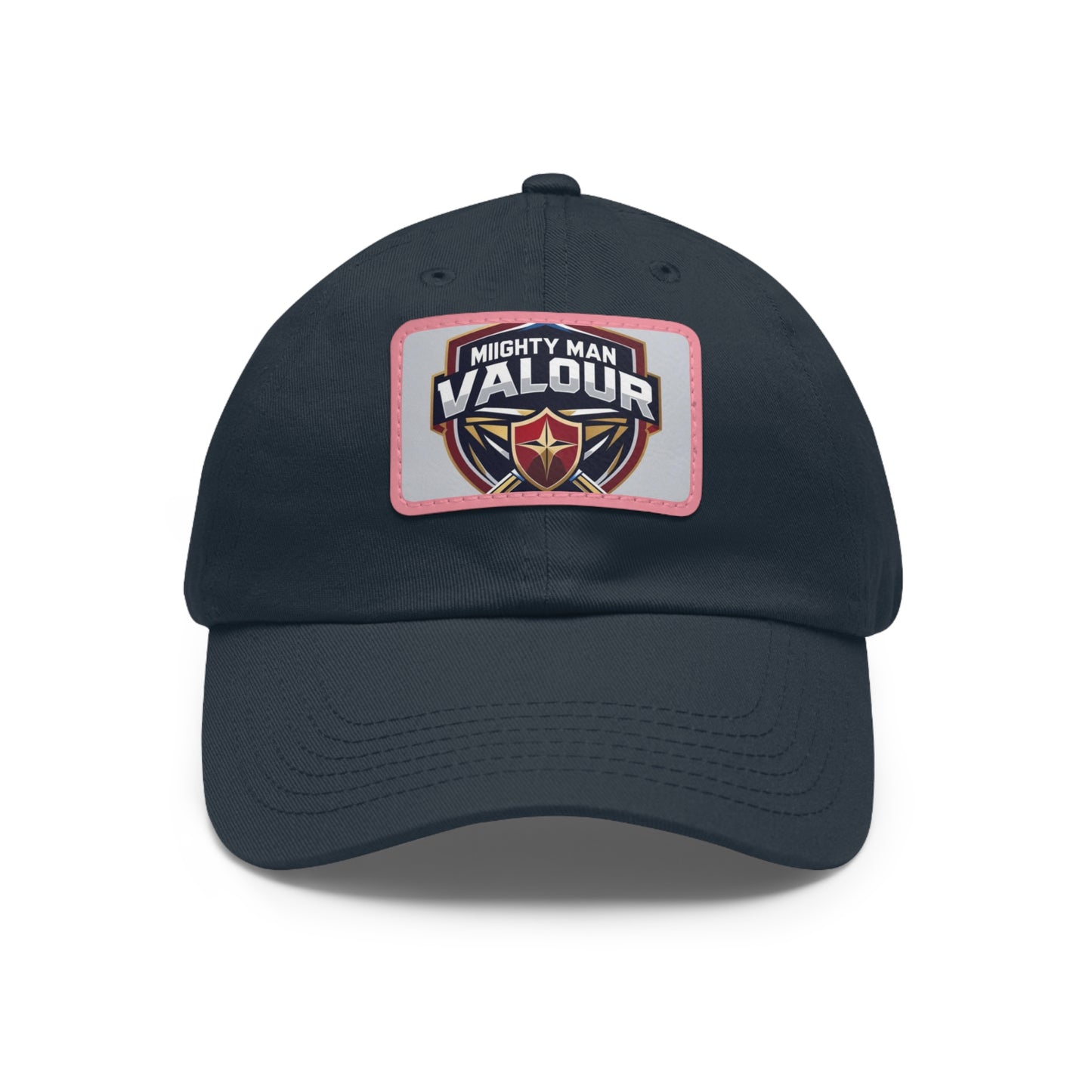 Mighty Man Valour Dad Hat, Casual Cap for Dads, Gift for Father's Day and Birthdays, Outdoor Apparel, Cool Summer Hat