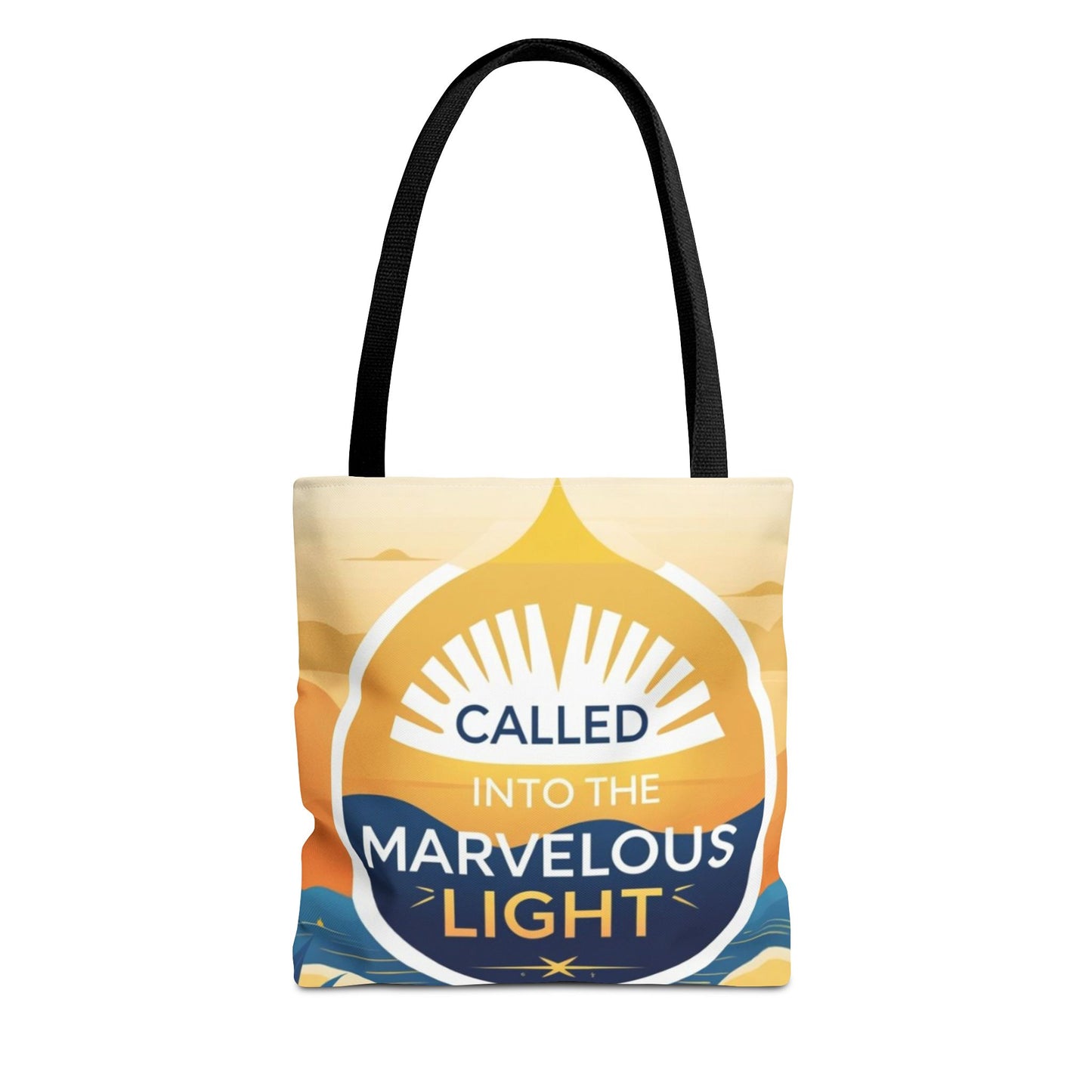 Marvelous Light Tote Bag - Inspirational Gift for Women, Eco-Friendly Shopping Bag, Boho Style, Spiritual Decor