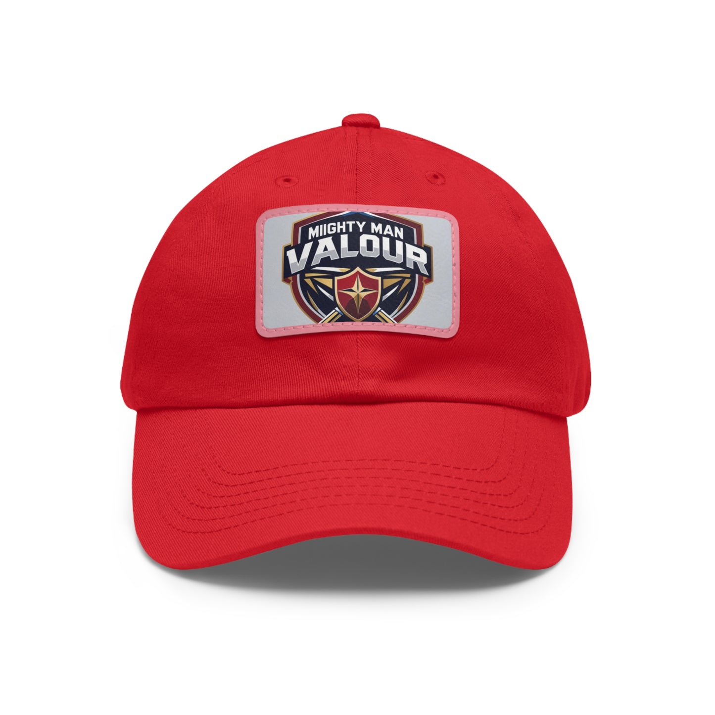 Mighty Man Valour Dad Hat, Casual Cap for Dads, Gift for Father's Day and Birthdays, Outdoor Apparel, Cool Summer Hat