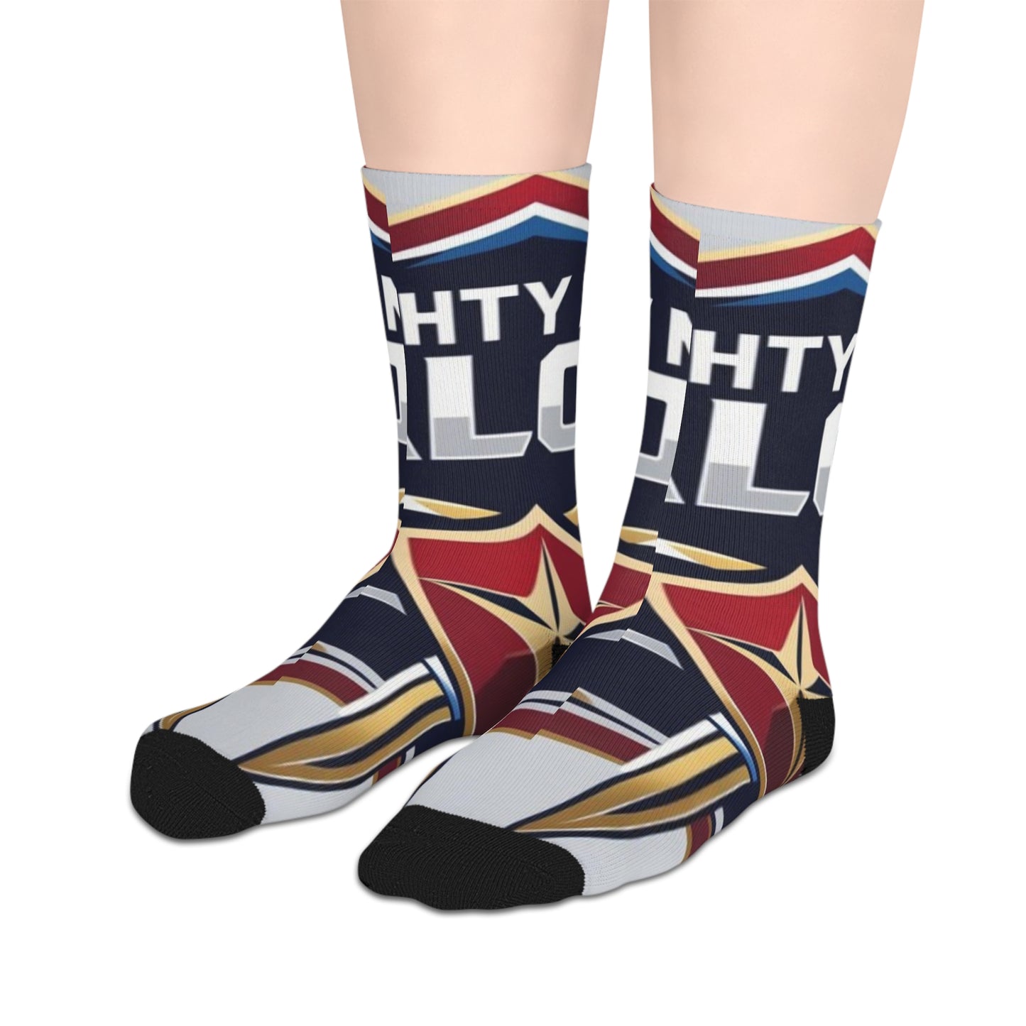 Marvelous Mid-Length Socks - Perfect for Casual Days, Gifts, and Celebration, Fun Socks, Marvel Fans, Stylish Comfort