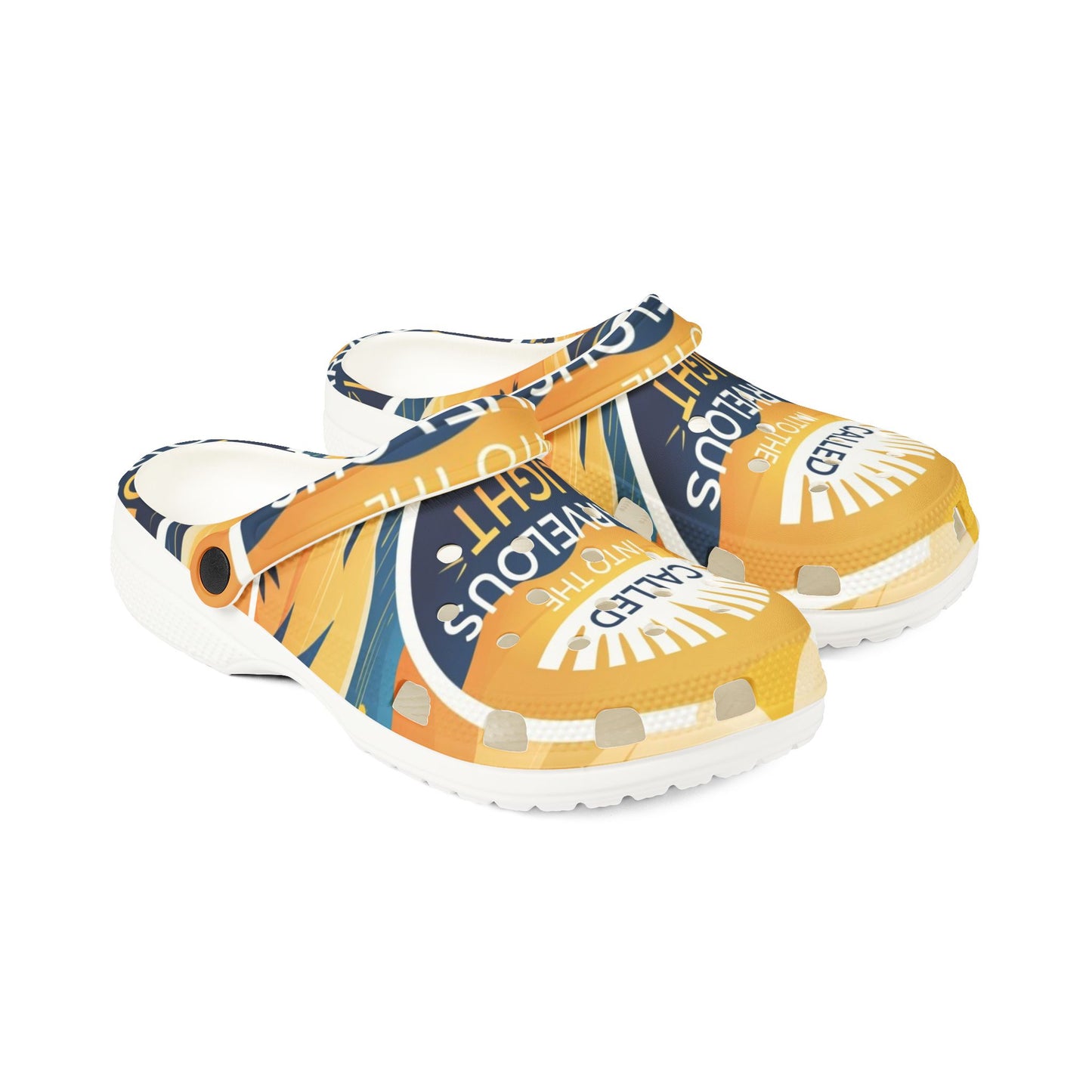 Radiant Comfort EVA Foam Shoes - Called into the Marvelous Light, Trendy Footwear, Easygoing Clogs, Summer Slide, Inspirational Shoes