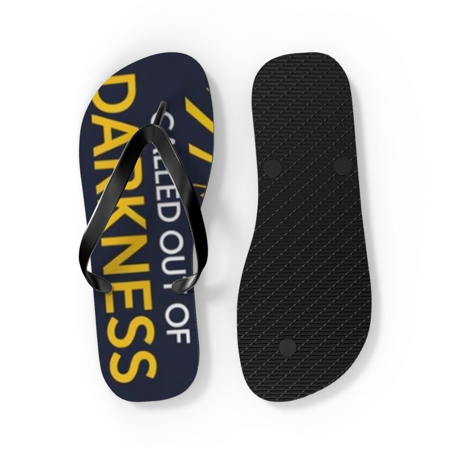 Luminous Flip Flops, Summer Slippers, Beach Sandals, Vacation Footwear, Inspirational Quote Gifts, Relaxation Accessories