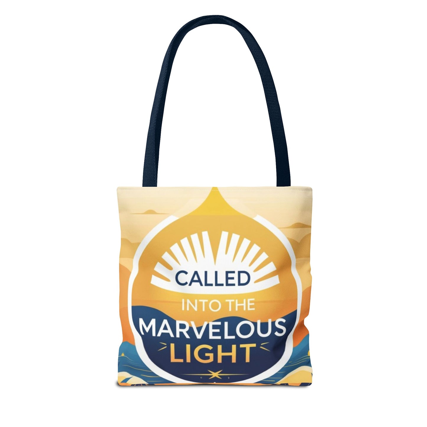 Marvelous Light Tote Bag - Inspirational Gift for Women, Eco-Friendly Shopping Bag, Boho Style, Spiritual Decor