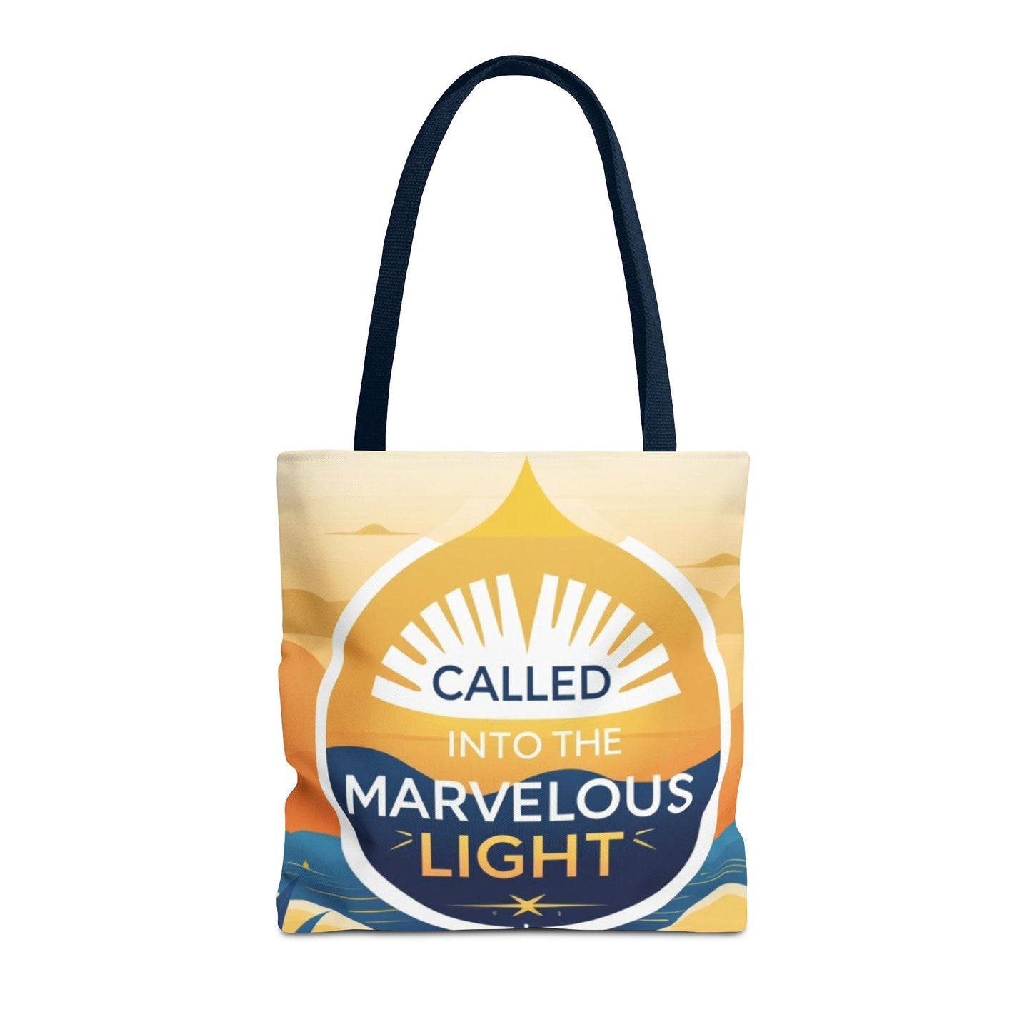 Marvelous Light Tote Bag - Inspirational Gift for Women, Eco-Friendly Shopping Bag, Boho Style, Spiritual Decor