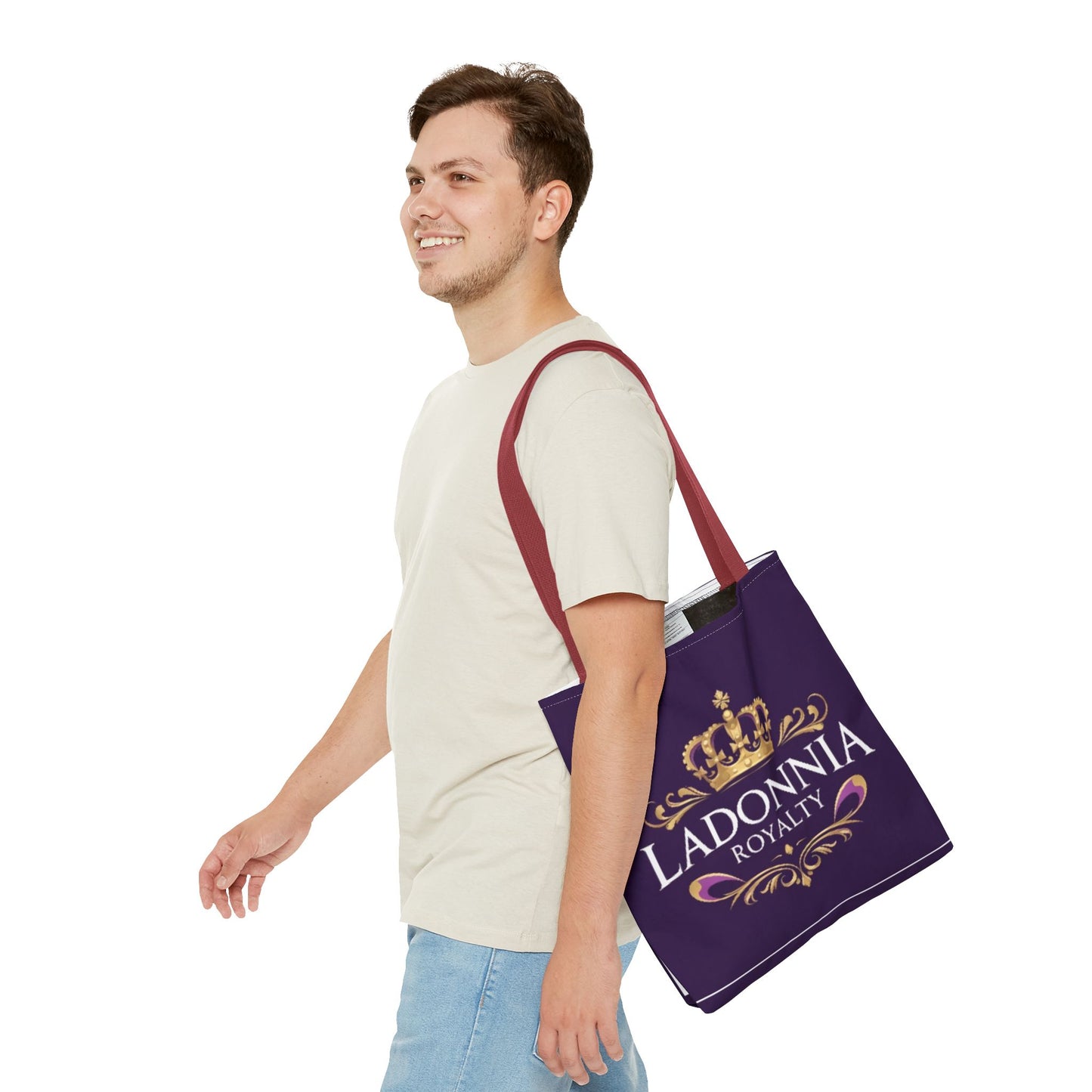 Regal Tote Bag with Crown Design | Perfect for Royalty Lovers, Gift for Her, Stylish Accessory, Everyday Use, Fashion Statement